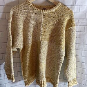 VTG John Molloy Irish Linen/Cotton Sweater  Sz L